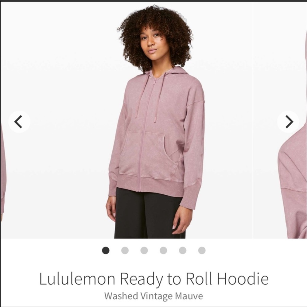 Lululemon Full ZIP Hoodie Desert Mauve 8